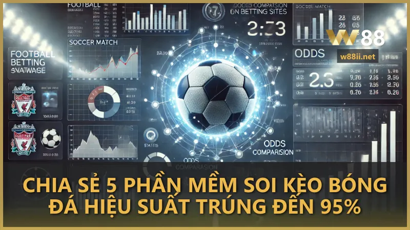 Chia sẻ 5 phần mềm soi kèo bóng đá hiệu suất trúng đến 95%